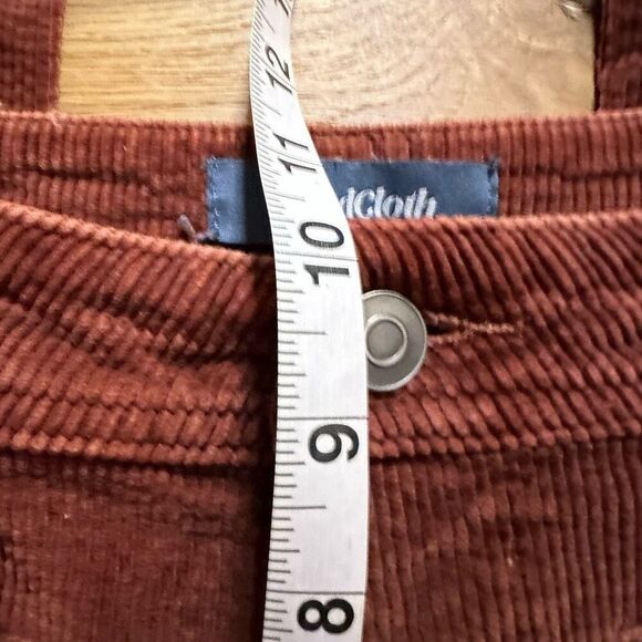 ModCloth orange corduroy flare pants size 2 - Picture 6 of 9